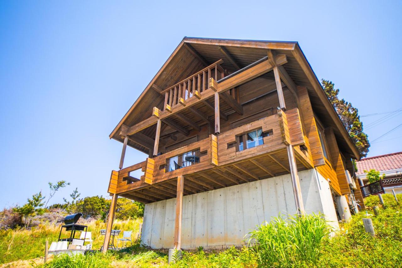 스모토 Awaji Seaside Log House In Goshiki 1 빌라 외부 사진